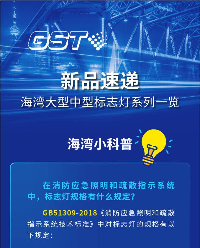 上海海湾大型中型标志灯系列灯具科普